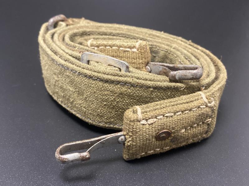 German Afrikakorps Bread Bag Strap 1942 Dated