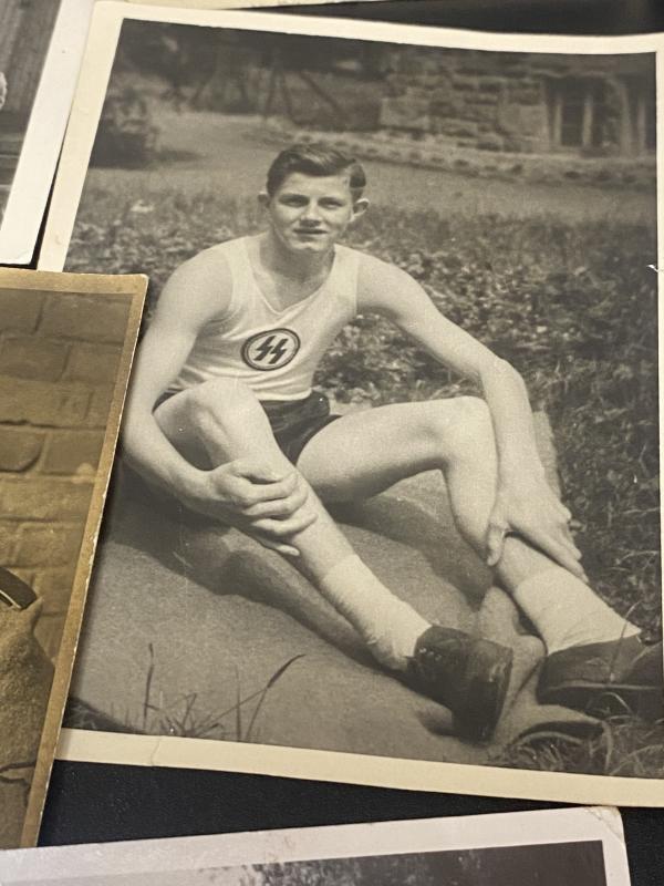 Collection of Photographs For One Waffen SS Soldier