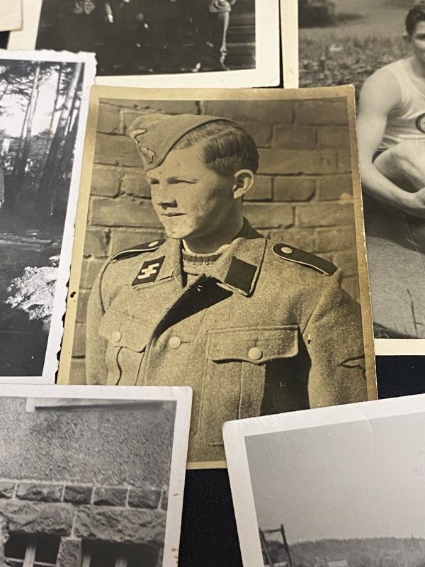 Collection of Photographs For One Waffen SS Soldier