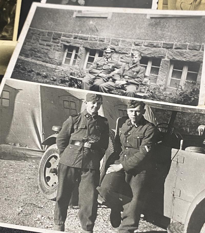 Collection of Photographs For One Waffen SS Soldier