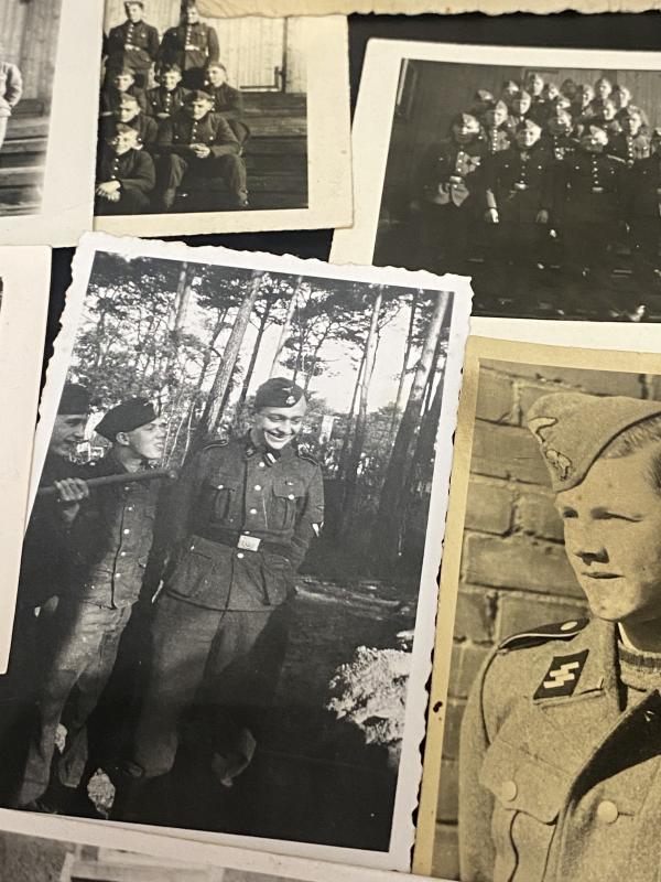 Collection of Photographs For One Waffen SS Soldier