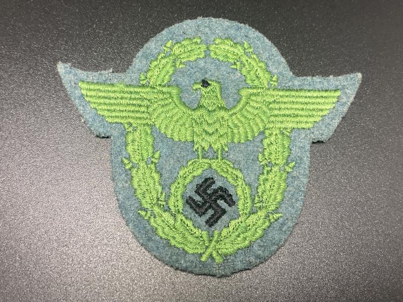 WW2 German Police Sleeve Eagle