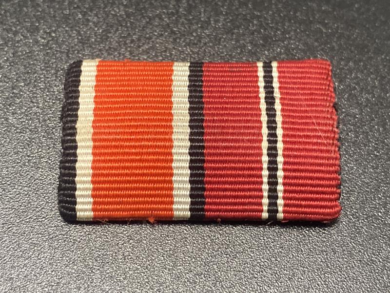 Iron Cross Second Class & Ostmedaille Ribbon Bar