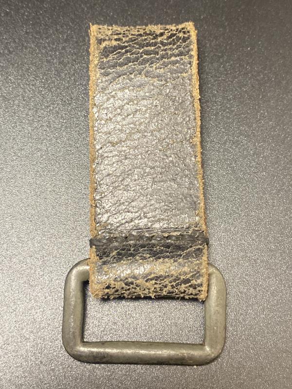 German Black Leather D Ring 1942 Wuppertal