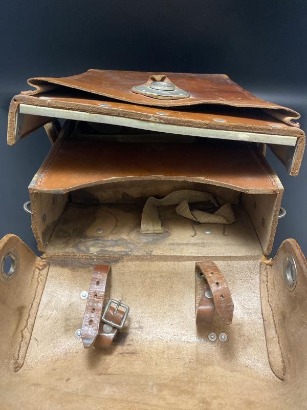 WW2 German Army Leather Medical Satchel dny40