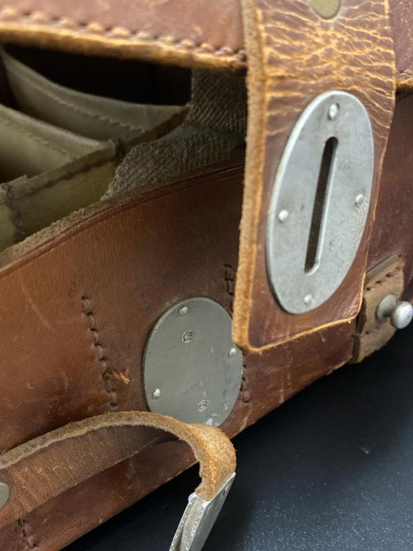 WW2 German Army Leather Medical Satchel dny40