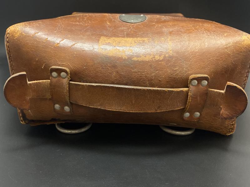 WW2 German Army Leather Medical Satchel dny40