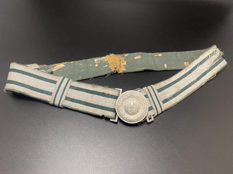 German Army Officer Parade Brockade Belt & Buckle