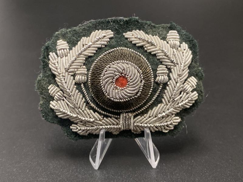German Army Officer Bullion Cockade & Wreath