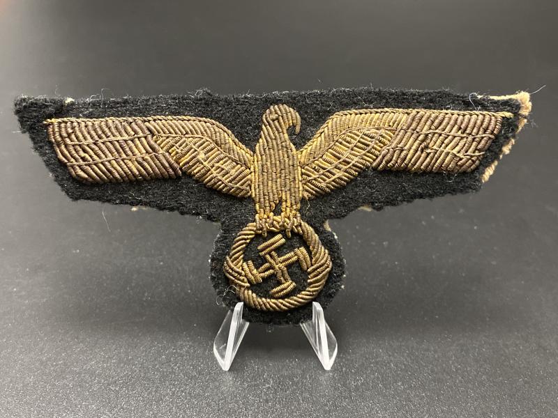 Kreigsmarine Officer Bullion Breast Eagle