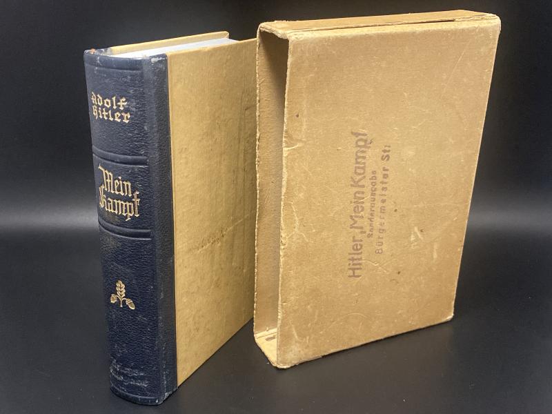 Adolf Hitler “Mein Kampf” Wedding Edition With Case