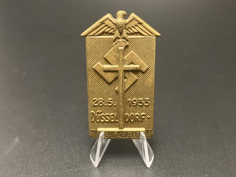 NSDAP Schlageter Day Badge Düsseldorf 28.5.1933