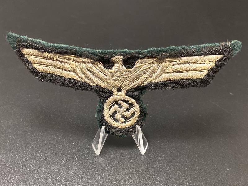 German Army Walking Out Dress/ Parade Dress Silver Wire & Bullion Breast Eagle