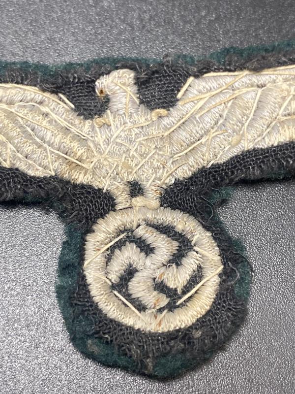 German Army Walking Out Dress/ Parade Dress Silver Wire & Bullion Breast Eagle