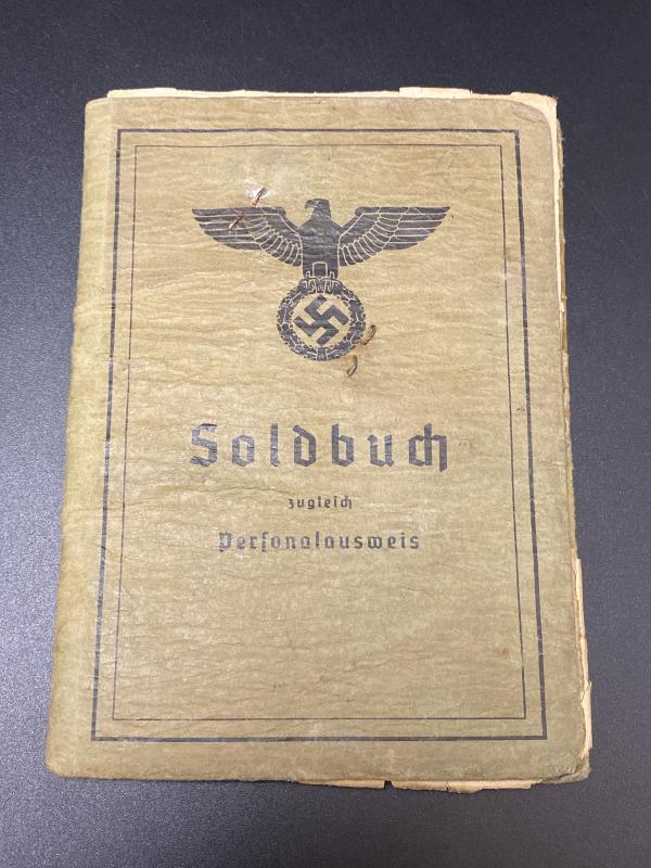 Army Soldbuch Inf.Ers.Btl.217 157 ID