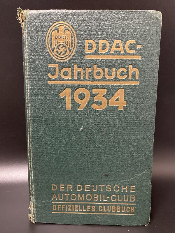 DDAC Jahrbuch 1934 German Automobile Club
