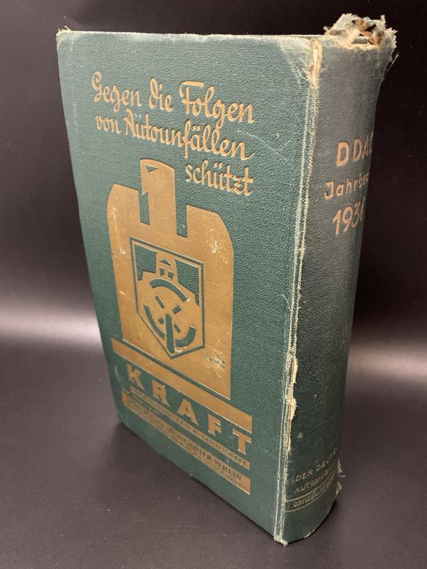 DDAC Jahrbuch 1934 German Automobile Club