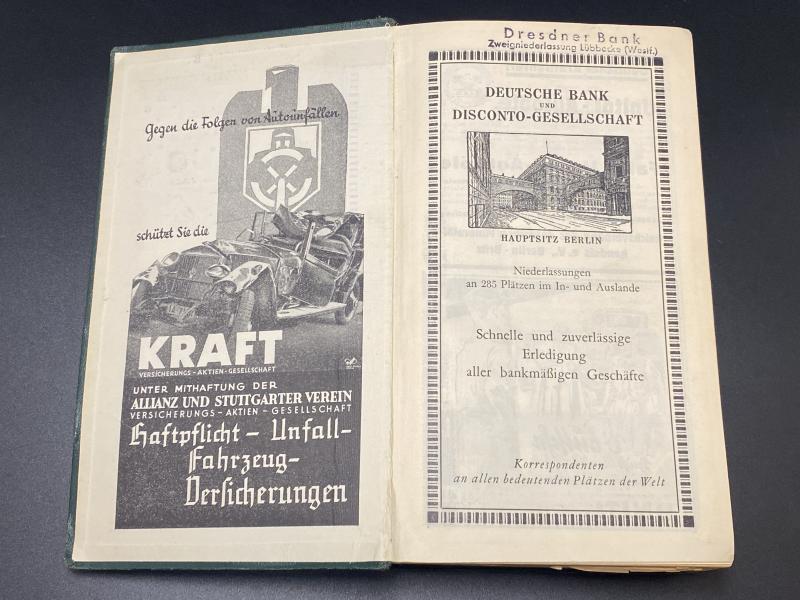 DDAC Jahrbuch 1934 German Automobile Club