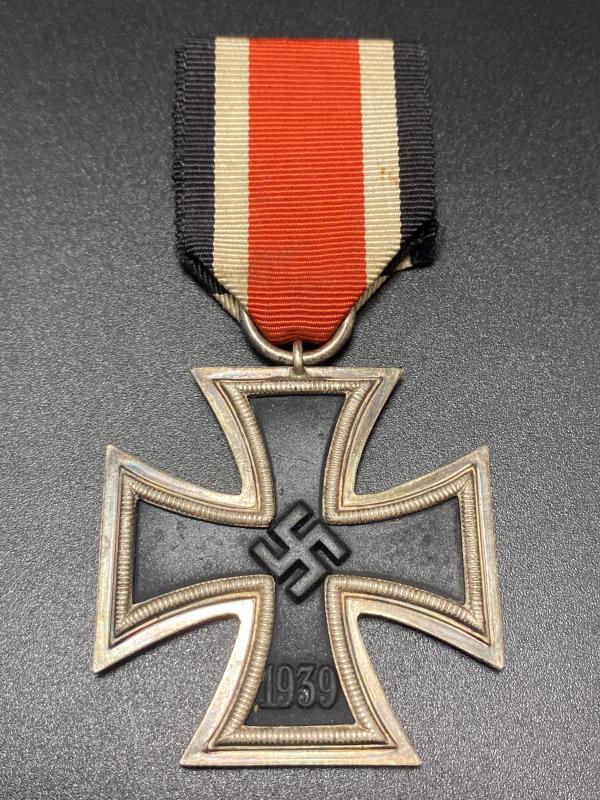 Iron Cross Second Class Maker Marked 55 JE Hammer