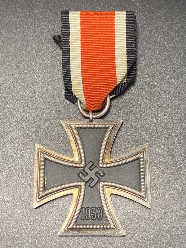 Iron Cross Second Class Maker Marked 6 Fritz Zimmermann