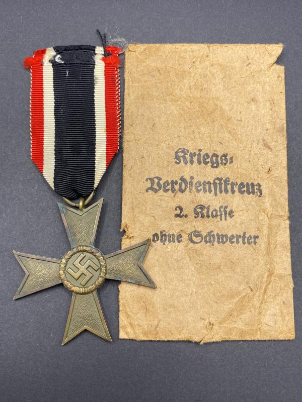 War Merit Cross & Packet MM50 Karl Gschiermeister
