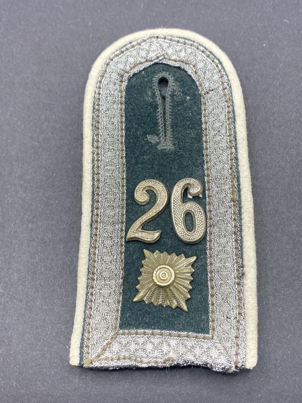 German Army Infantry Feldwebel 26th Infantry Regiment Shoulder Board