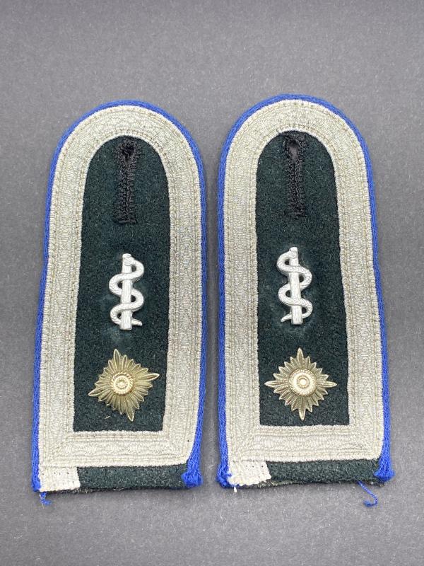 German Army Medical Feldwebel Shoulder Boards With Cyphers