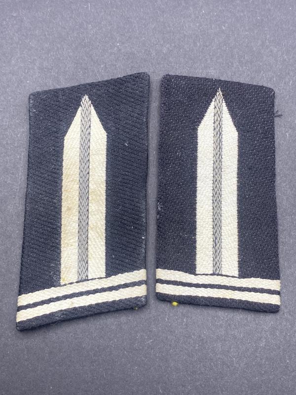 German Reicharbeitsdienst Obervormann Collar Tabs