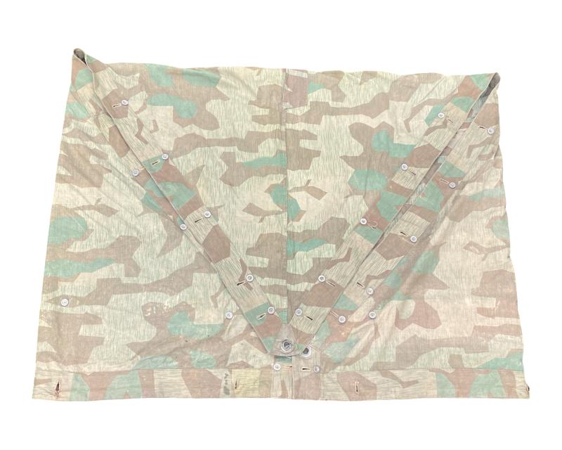 German Army M31 Splinter Pattern Zeltbahn Rbn. Numbered 1943