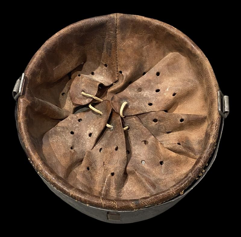 German Helmet Liner Late War 1943 Dated Size 53cm