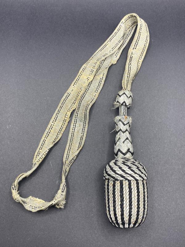 Waffen SS Parade Bayonet Silver Wire NCO’s Portepee