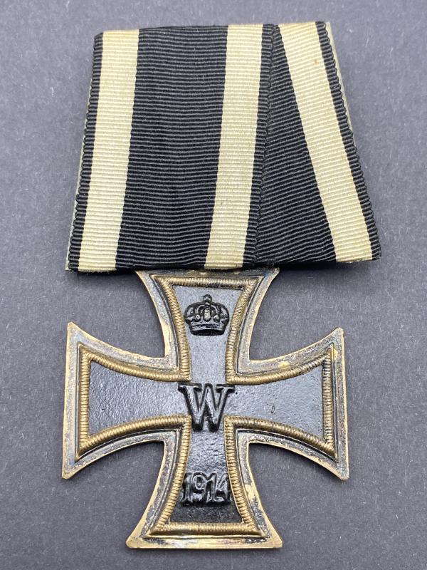 Mounted WW1 Iron Cross Second Class
