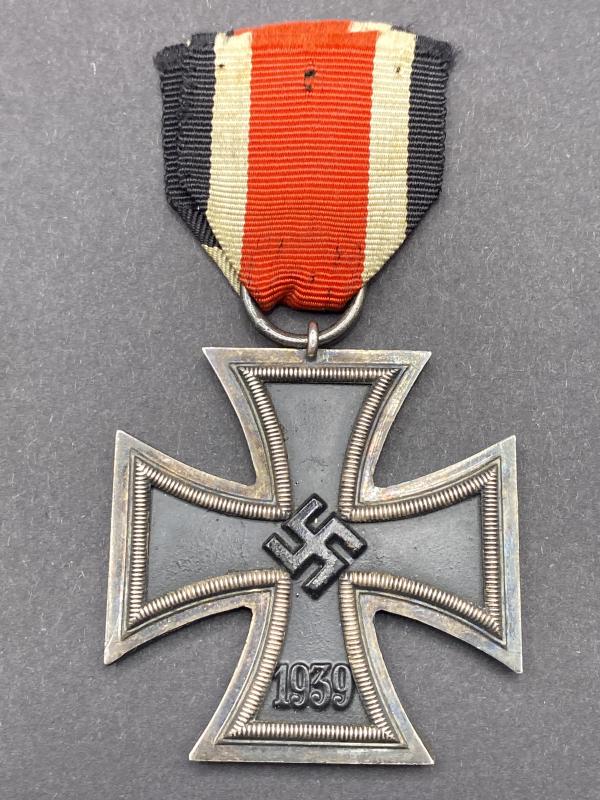 Iron Cross Second Class (Unmarked) With Ribbon