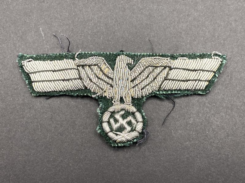 German Army Officers Breast Eagle Uniform Removed