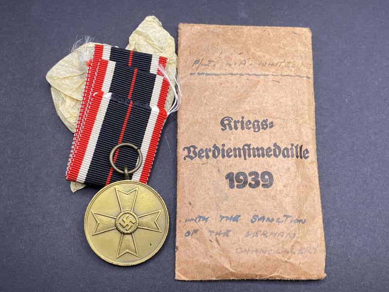 War Merit Medal 1939 With Packet Richard Simm & Sohn