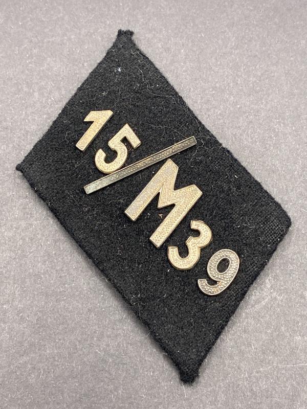 Third Reich NSKK Collar Tab 15/M39