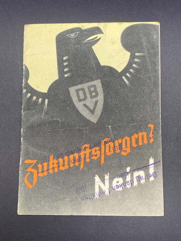 1939 DBV German Farmers Organisation Booklet