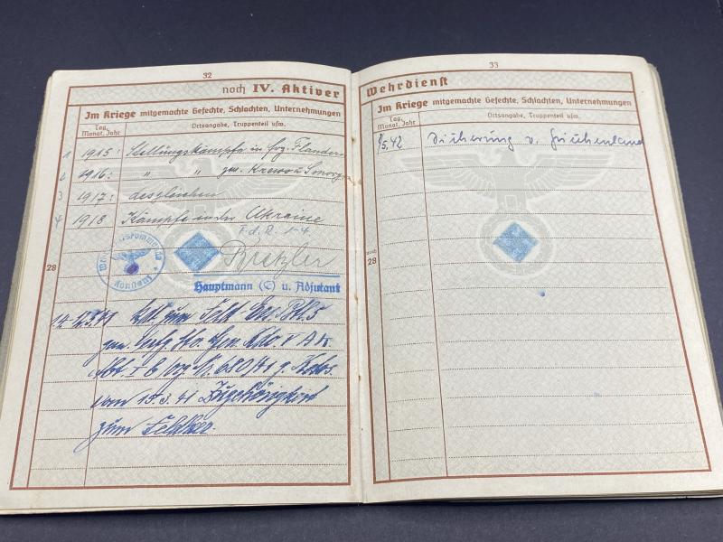 Large Grouping Hauptmann Heinrich Messmer Armee-Sanitäts-Abt.552 Served in Greece