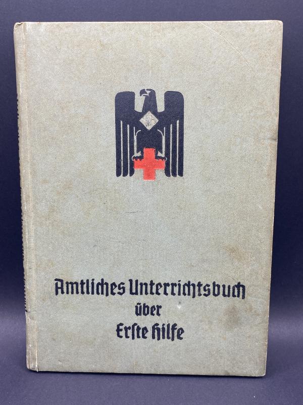 German Red Cross First Aid Book- Waffen SS Political School