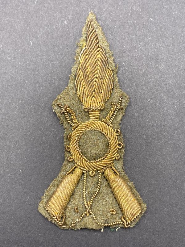 Italian Army Infantryman’s Cloth Cap Badge