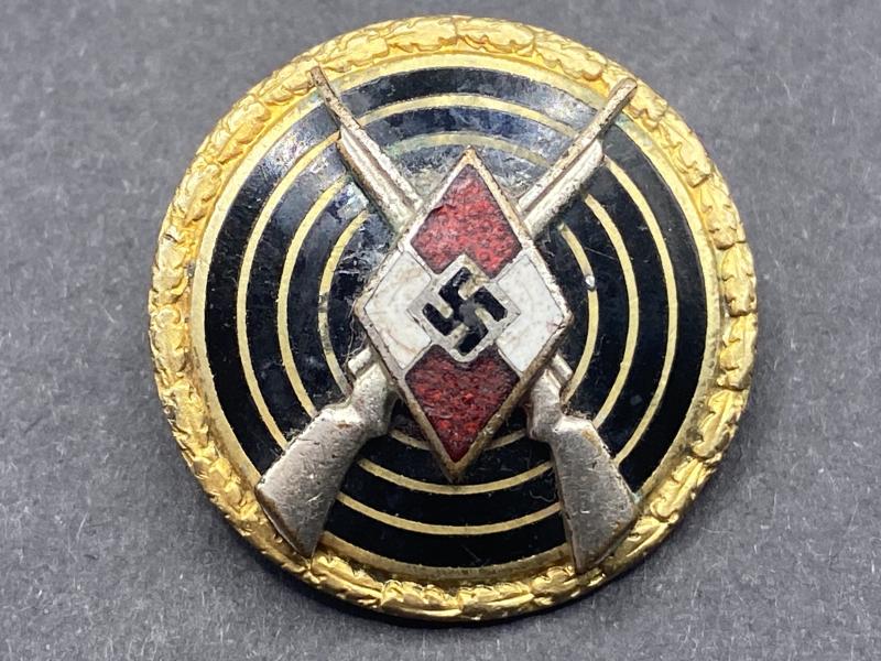 Gold HJ Marksman’s Badge M1/102 Frank & Reif