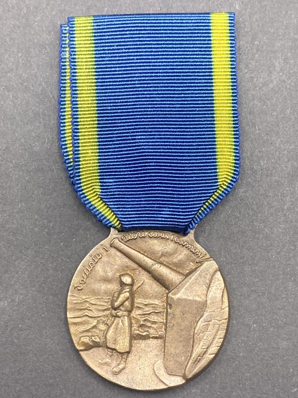 WW2 Fascist Italian Marine Artillery Medal