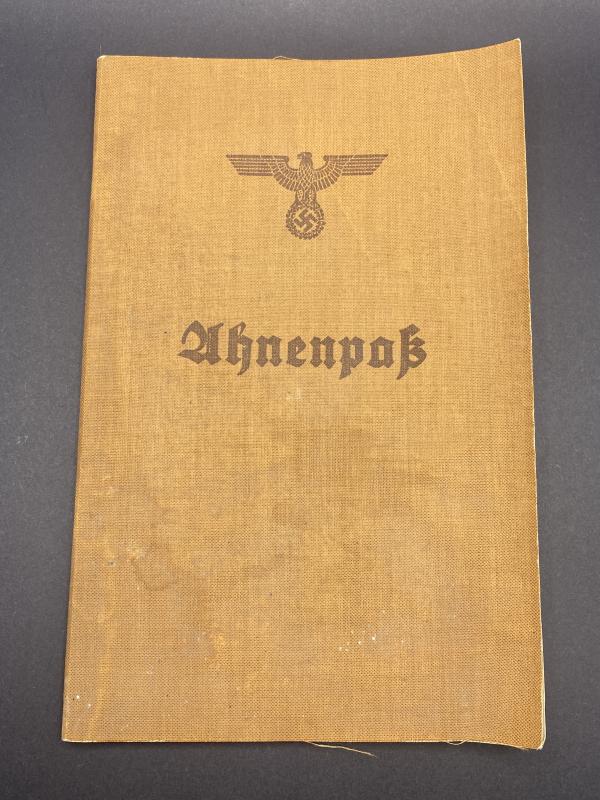 Unused Third Reich Family Heritage Ahnenpass Book