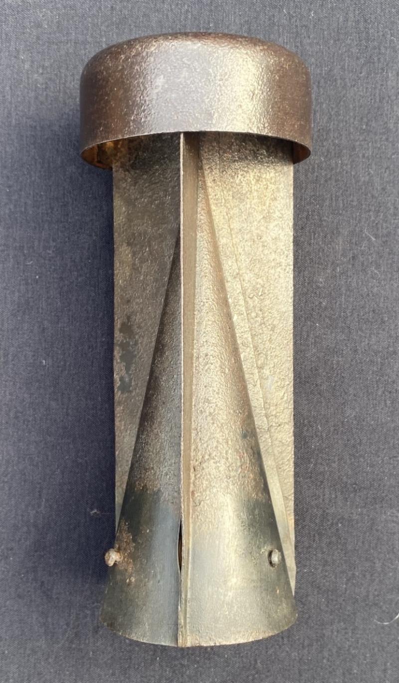 German Luftwaffe Incendiary Bomb Tail Fin