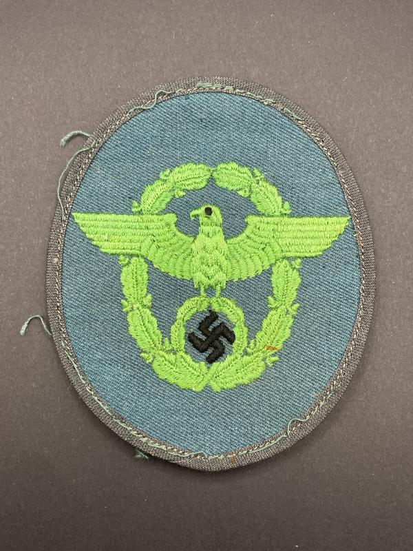 German Schutzpolizei HBT Uniform Sleeve Eagle