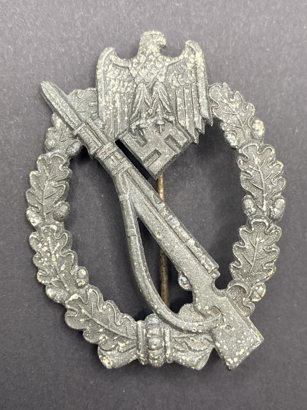 Silver Infantry Assault Badge Unmarked Steinhauer & Luck