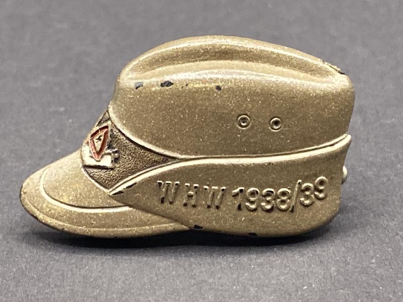 RAD Robin Hood Hat WHW Badge 1938/39