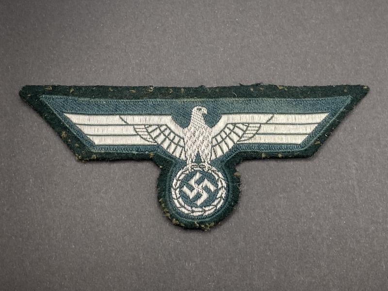 German Army Officers Flat Wire Breast Eagle