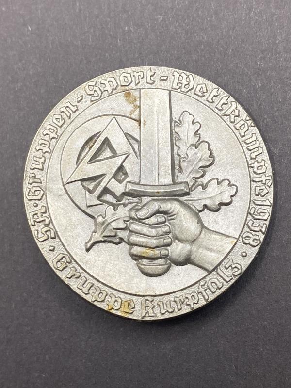 SA Gruppen Sport Wettkampfe 1938 Gruppe Kurpfalz Day Badge