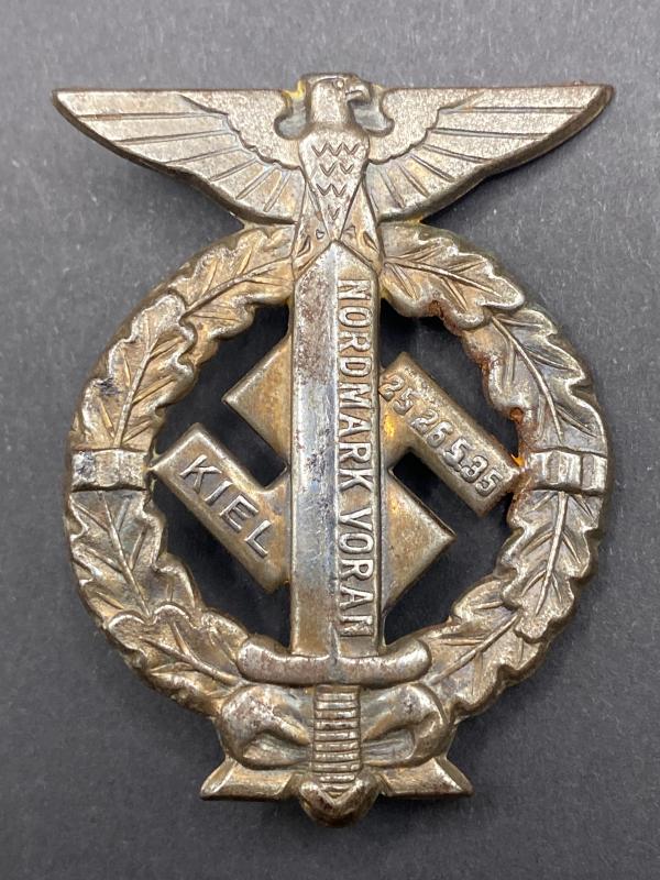SA Nordmark Voran Kiel 1935 Day Badge